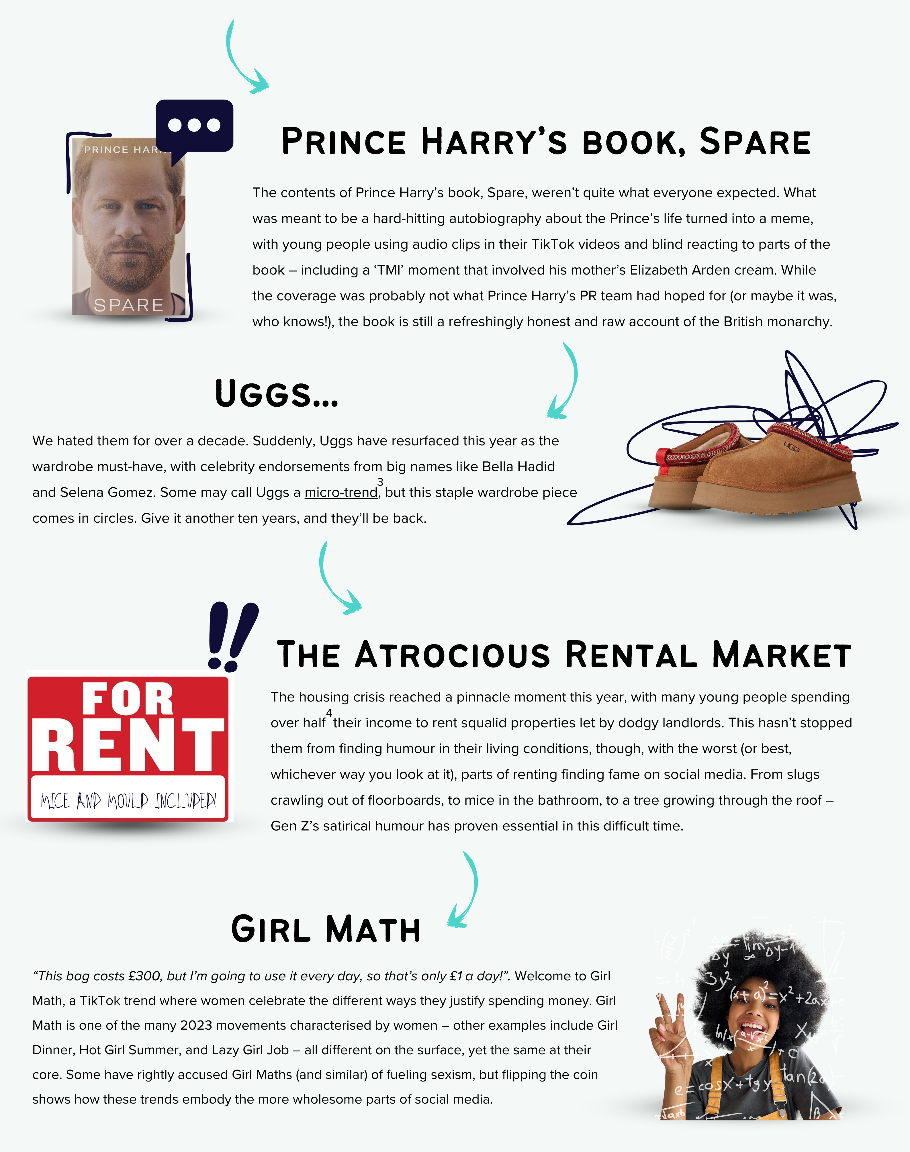 An article about the genz pop culture moments from 2023