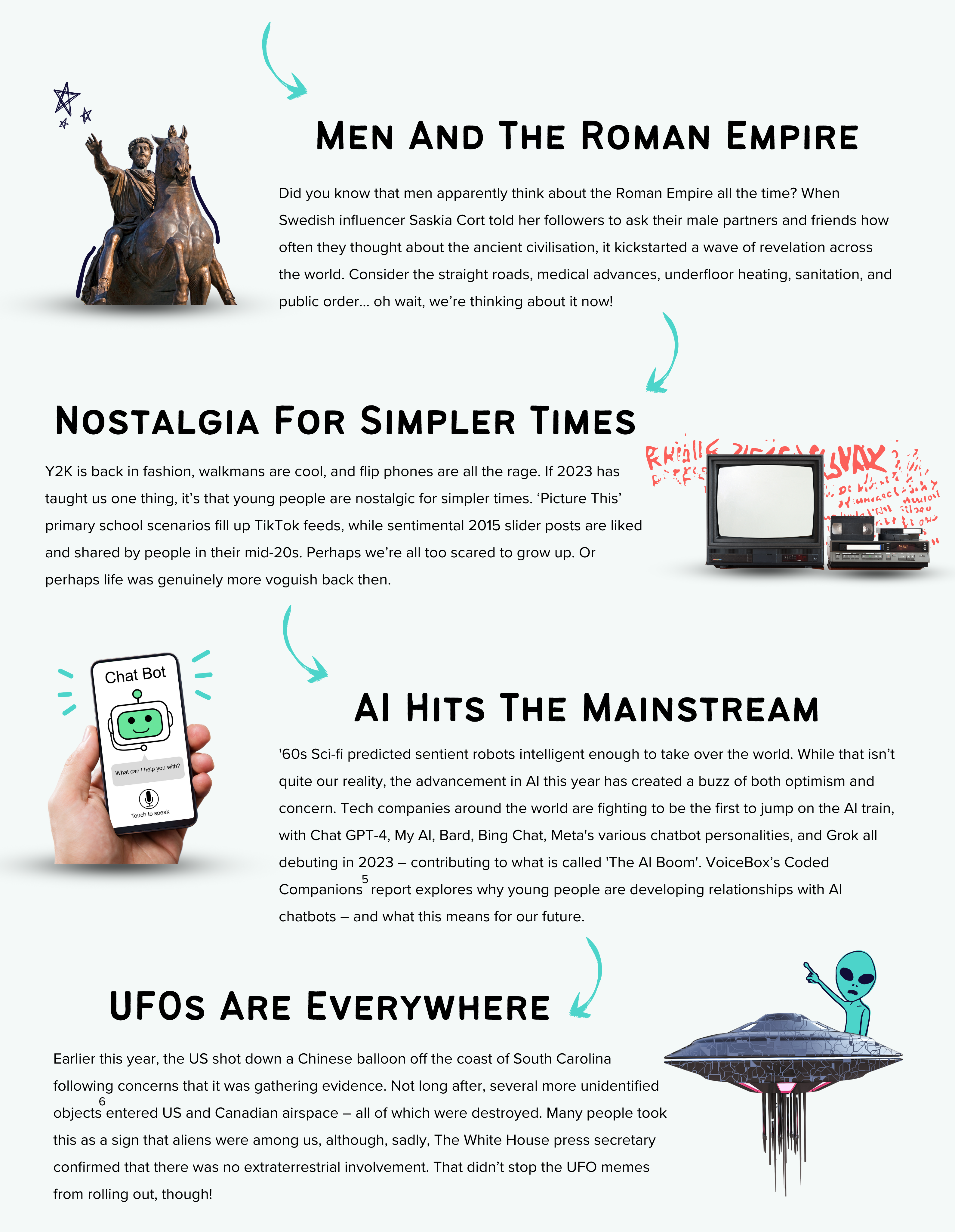 An article about the genz pop culture moments from 2023