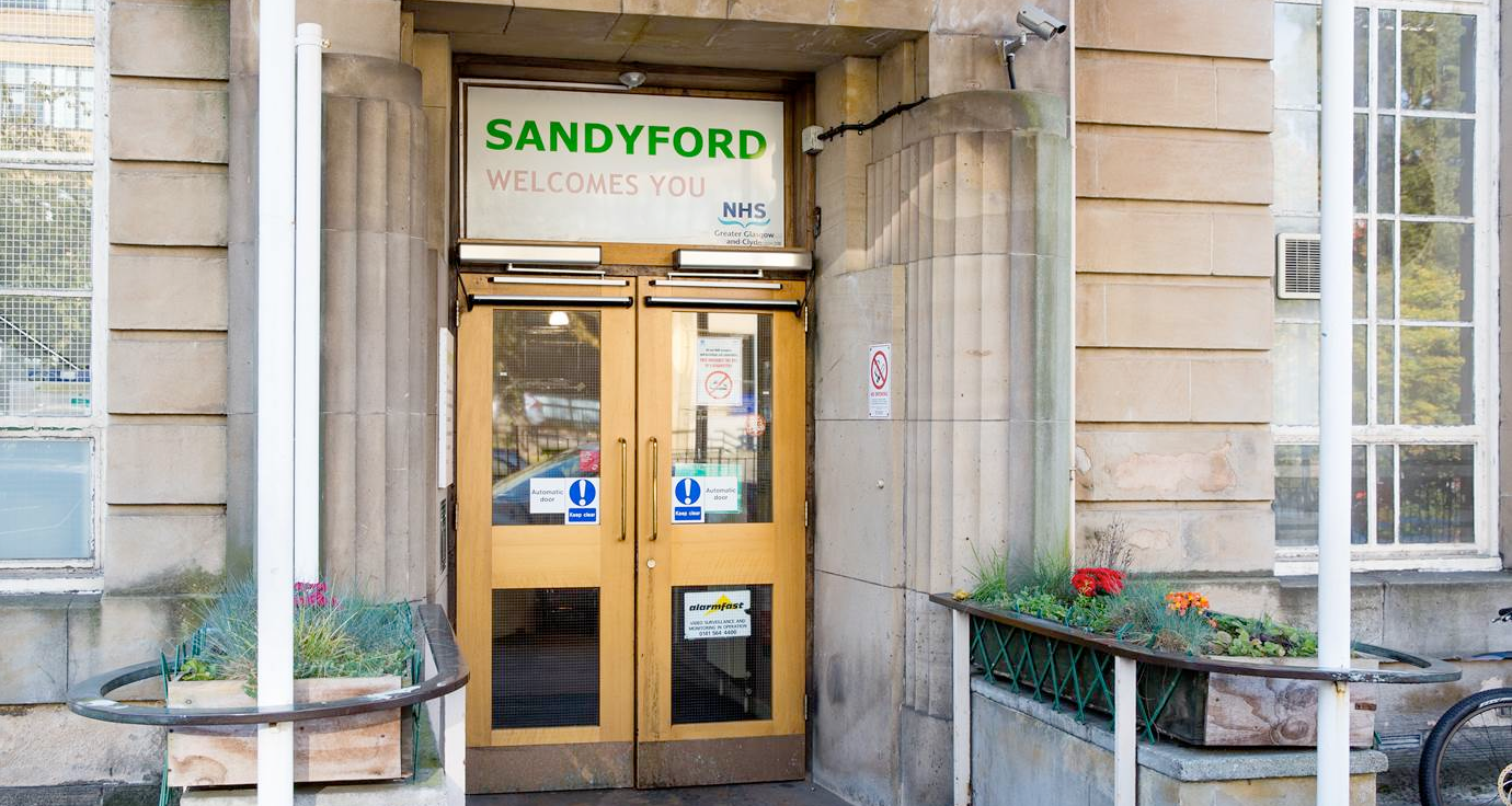 The Sandyford clinic in Glasgow
