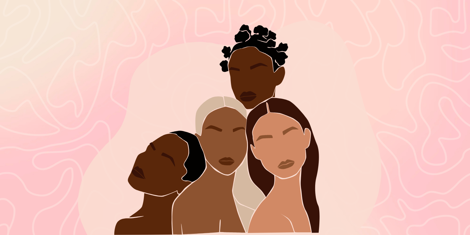 graphic of black women