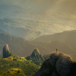 landscape photo of mountain