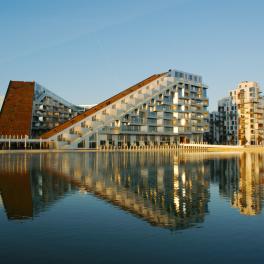 8 house - a building designed by Bjarke Ingles