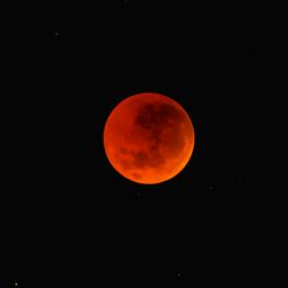 a red moon