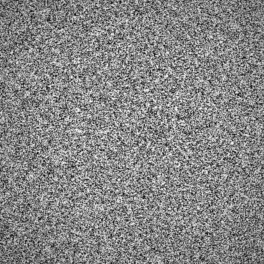 black and white static