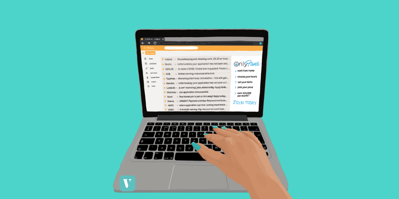 illustration of a laptop